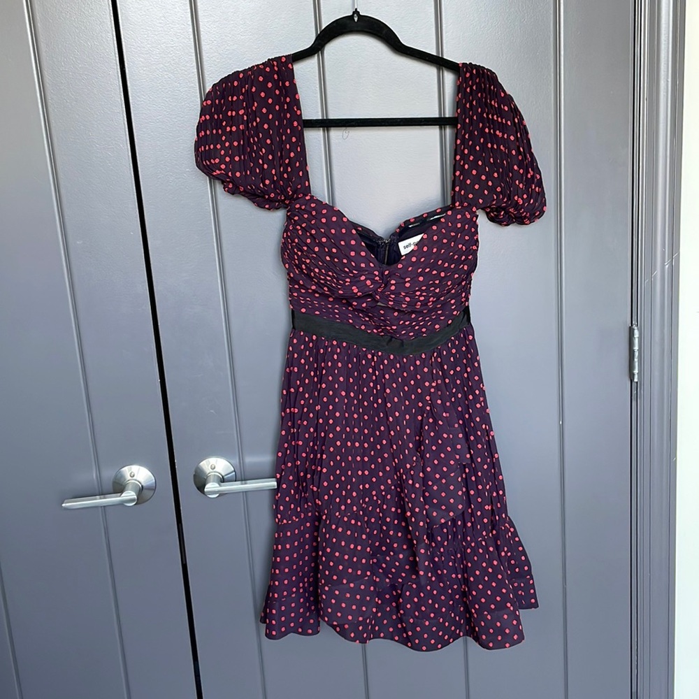 Self portrait mini dress